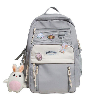 Women Backpack College Schoolbag Teenage Girls Travel Backpack Bookbag