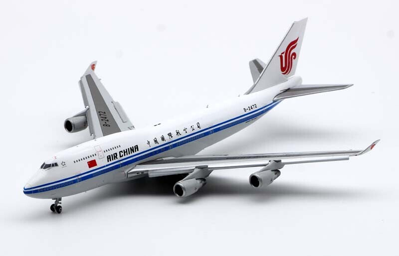 JC WINGS Air China For Boeing B747-400 B-2472 Flaps Down 1/400 Aircraft Model