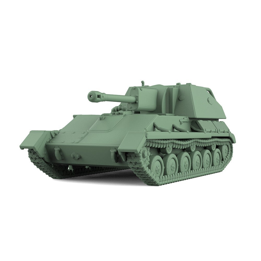 SS200611 1/200 Military Model Kit Soviet SU-76M 76mm ZiS-3 Tank Destroyer