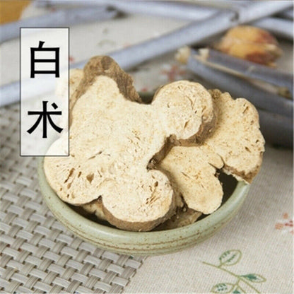 100% Natural Dried Baizhu Herbal Tea Chinese Atractylodes Lancea Rhizome In Bulk