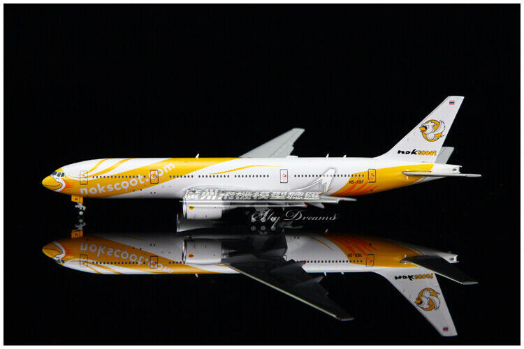 1:400 JC Wings Nokscoot BOEING 777-200ER Passenger Plane Flap Down Diecast Model