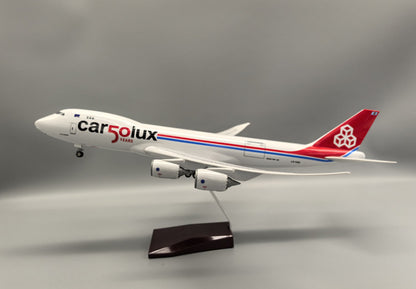 47CM 1:160 Cargolux BOEING 747-8F Airplane Landing Gears Resin Aircraft Model