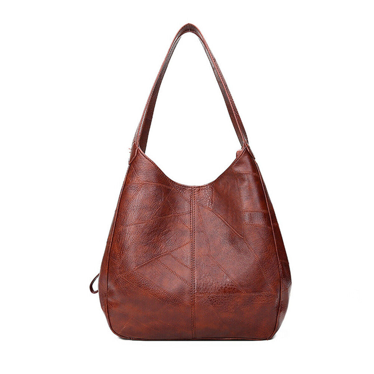 New Womens Ladies Casual PU Leather Shoulder Satchel Handbag Messenger Bag Tote