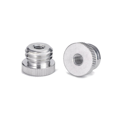 1/4'' Female to 5/8" Male Aluminum Alloy Screw Adapter For Camera Tripod