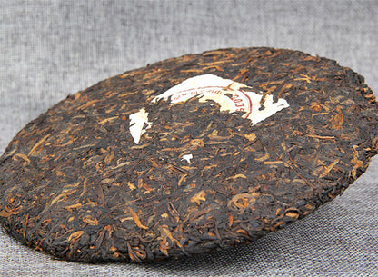 2005 Puwen Yunya Spring Pu-Erh Shu Puer Black "BI CHA BI" Ripe Puerh Tea 357g