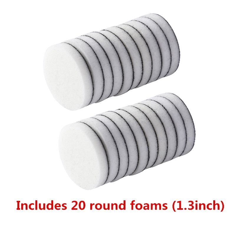 Scrapbooking Stamping Tool Round Domed Foam Refill Mini Ink Blending Jar 10-50Pc
