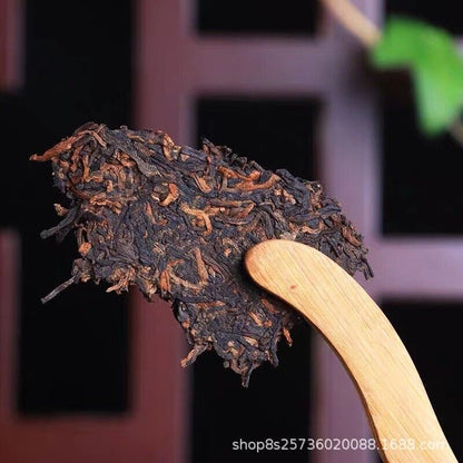 357g Palace Puerh Ripe Tea Cake Tea Traditional Craft Pu-erh Tea Ripe