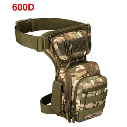 Men Leg Bag Waist Bag Utility Belt Pack Hiking Male Hip Bags Tactical Waist Bag
