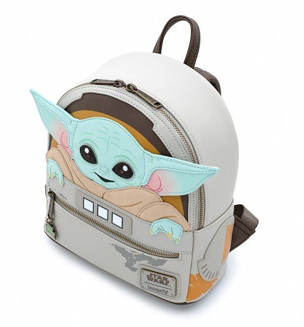 Disney Loungefly Star Wars Shoulder Bag Mini Backpack The Mandalorian Baby Yoda