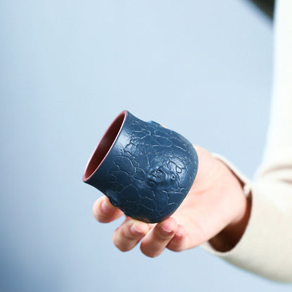 Real Yixing Zisha Clay Tea Cup Handmade Master Kungfu Tea Cup 110ml On Sales New