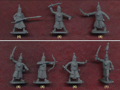 Chinese Qing Dynasty Troppers 1/72 Soldiers Figures model Kit CAESAR