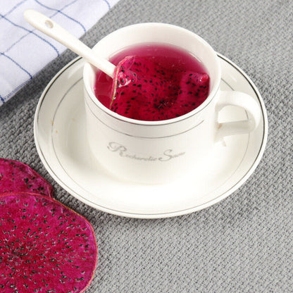 Chinese Sweet Assorted Dried Red Dragon Fruit Tea Handmade Bake Pitaya Slice tea