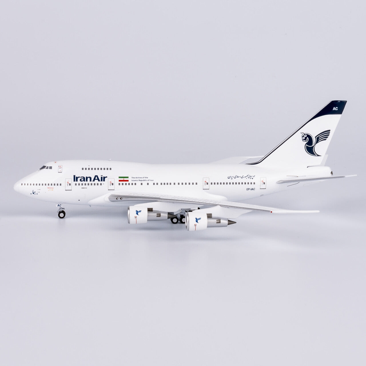 1:400 NG Models Iran Air B747SP Last Flight EP-IAC Plane Diecast Aircraft Model