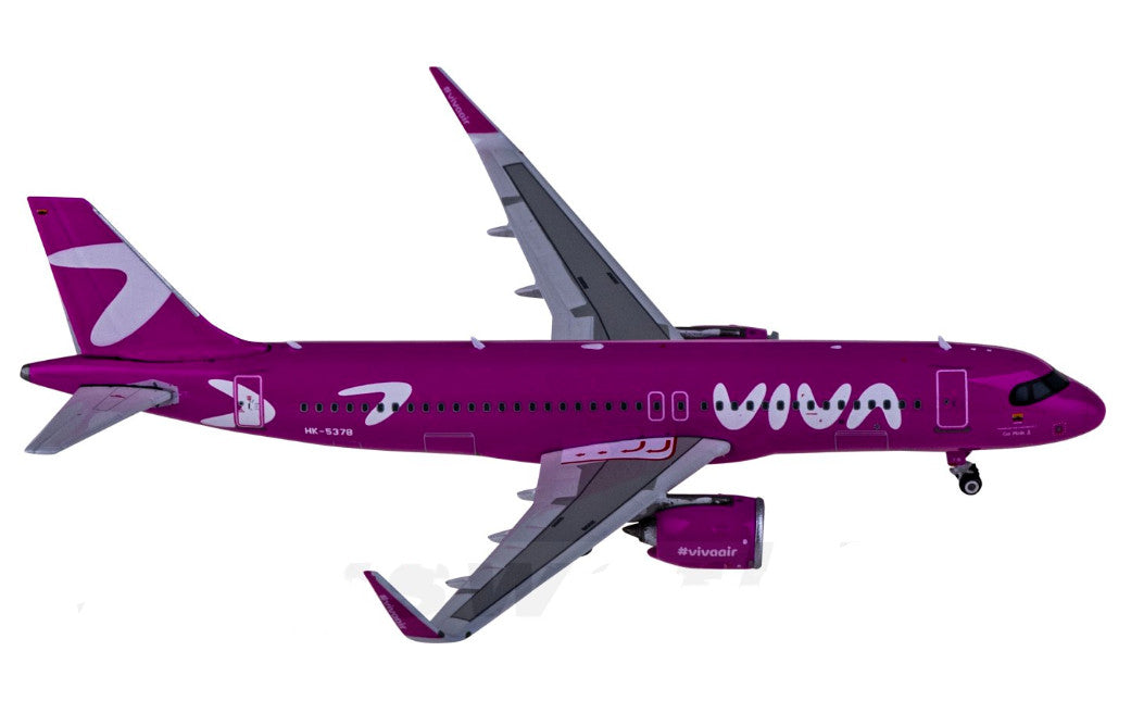 1:400 Phoenix Viva Air AIRBUS A320neo Passenger Airplane Diecast Aircraft Model