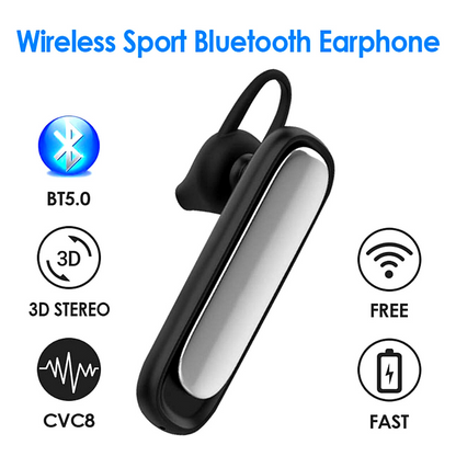 Bluetooth Driving Trucker Headset Earphone Earpiece Noise Cancelling LG12 Single