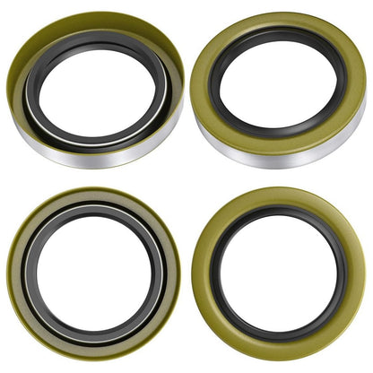4x Trailer Hub Grease Seals For 3500 lb Trailer Axle 1.719'' x 2.565'' x 0.500''