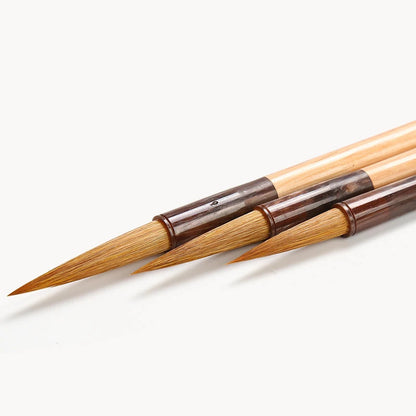 22cm Chinese Small Running Cursive Calligraphy Pen Painting Hook Line Brush