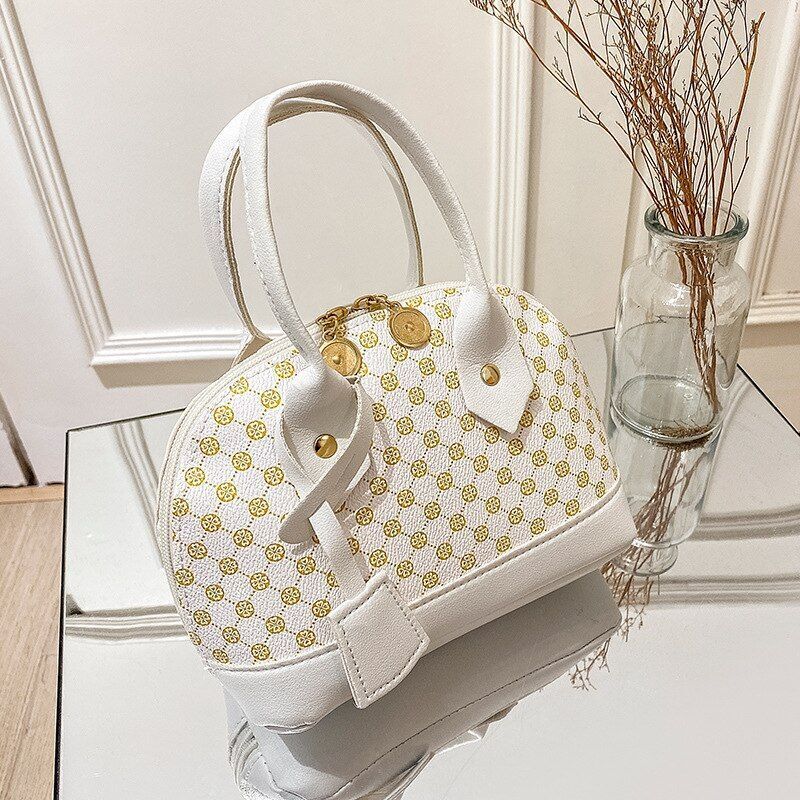 Shell Bag Shoulder Handbag Synthetic Bags Crossbody Pouch Totes 19*15*8 CM Plaid