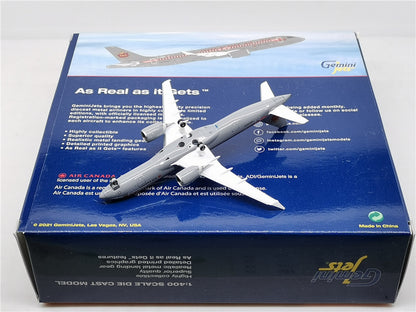 1:400 Geminijets Air Canada Airbus A220-300 Passenger Airplane Diecast Model