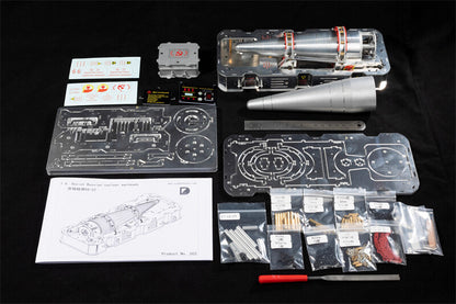 1/6 Scale DIY Soviet Union Russian SS-22 Nuclear Warhead Assembly Metal Model