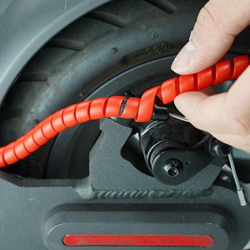 2M Electric Scooter Line Protector Brake Pipe Cover Strips Wind Pipe PP Material