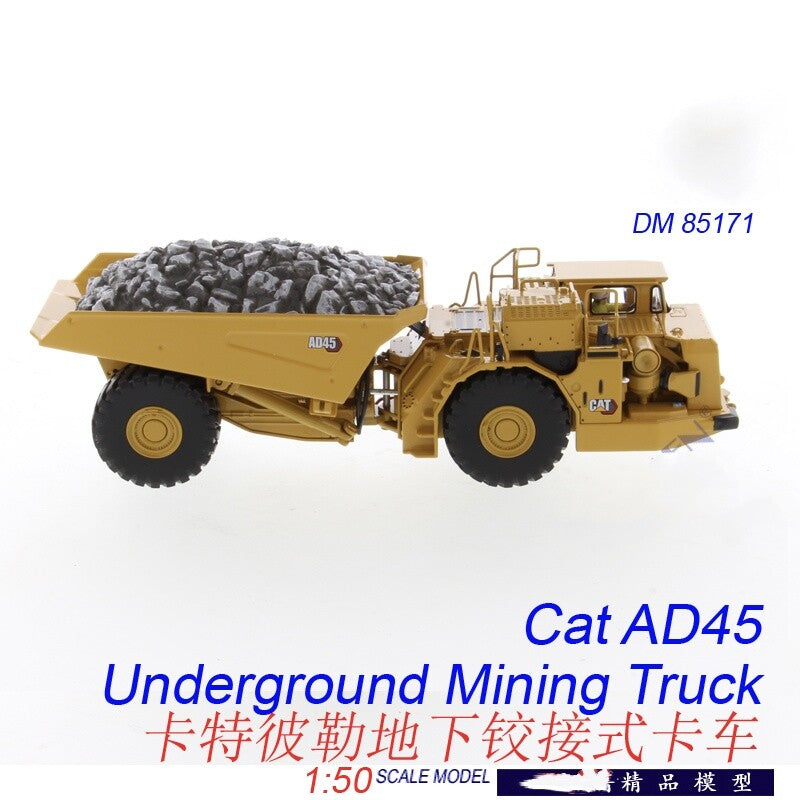 1:50 DM AD45 Underground Mining Truck Construction Machine Diecast Model