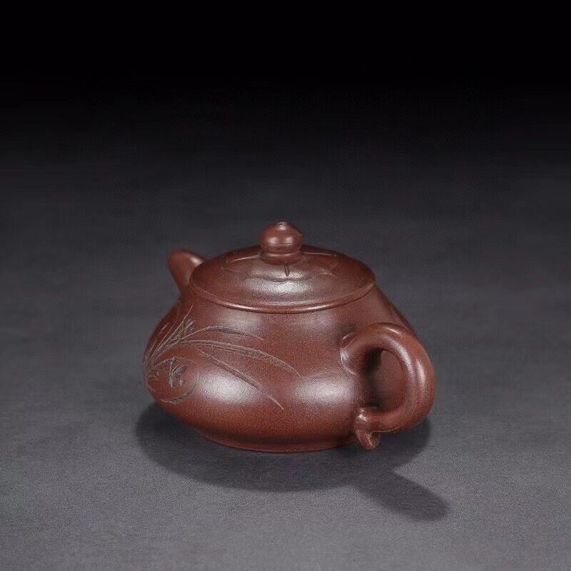 Chinese Yixing Zisha Clay Handmade Exquisite Teapot（Lanxiang 顾景舟）