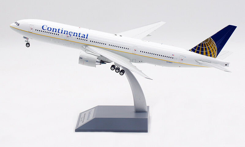 1:200 32CM InFlight Continental BOEING 777-200 Passenger Airplane Diecast Model