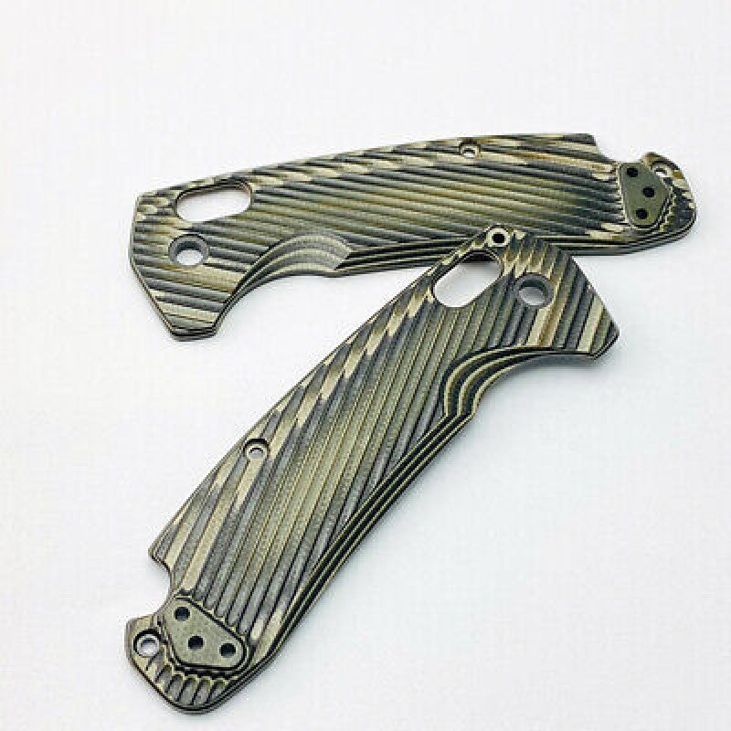 1 Pair G10 Handle Scale for Benchmade North Fork 15031 Twill Military Green