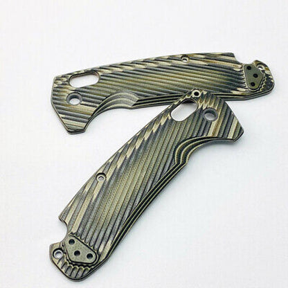 1 Pair G10 Handle Scale for Benchmade North Fork 15031 Twill Military Green