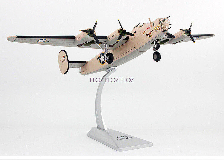 for AF1 USA B-24D Liberator 1/72 diecast plane model aircraft