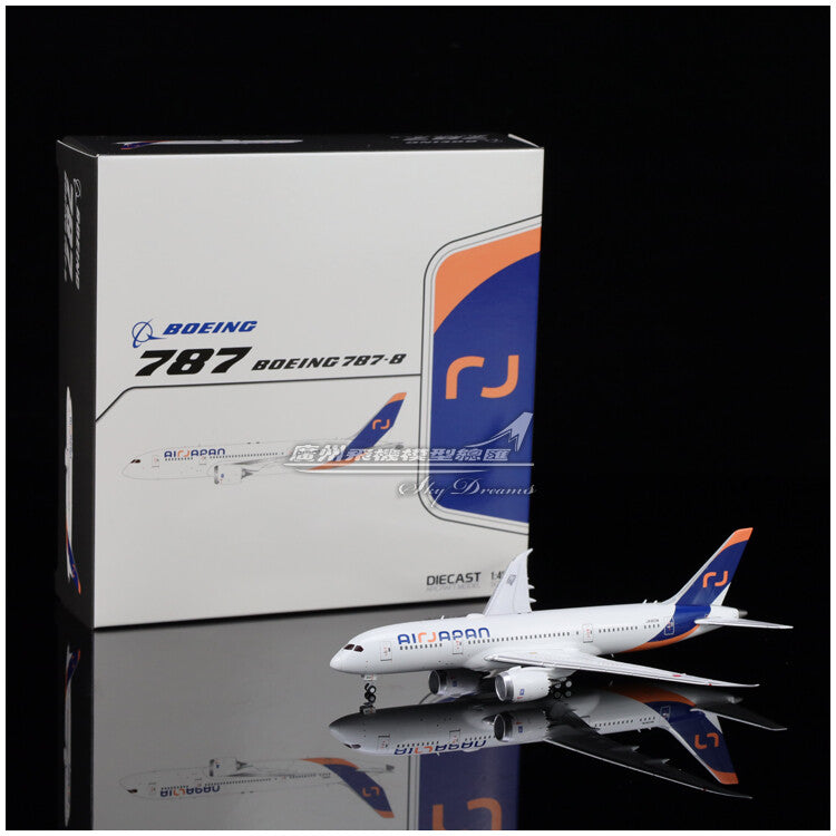 1:400 JC Wings AIR JAPAN BOEING 787-8 Passenger Airplane Diecast Aircraft Model