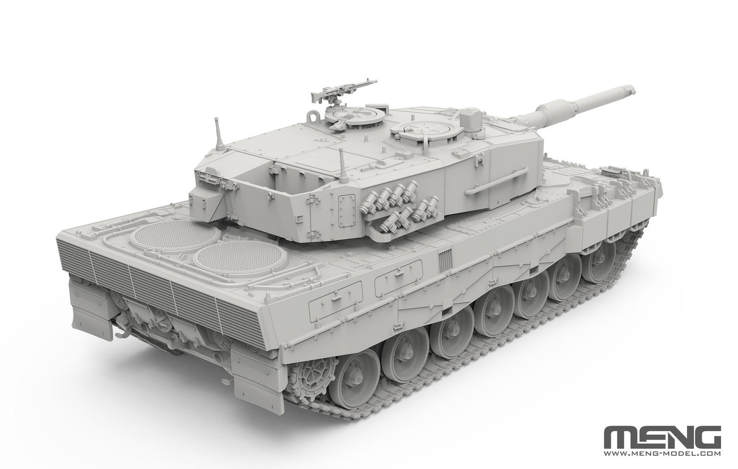 MENG 72-009 1/72 Leopard 2 A4 Howitzer German Main Battle Tank Assembly Model