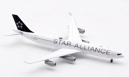 JC Wings Lufthansa Star Alliance for Airbus A340-300 D-AIFA 1/400 Aircraft Model