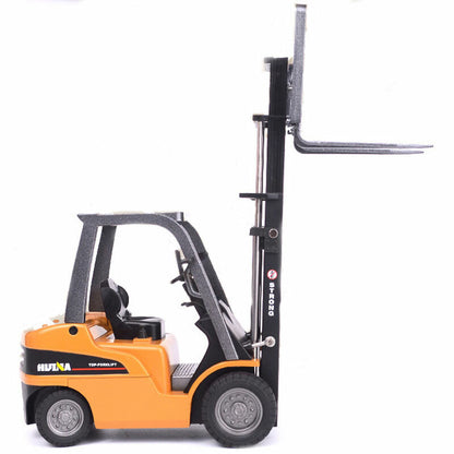 1:20 Forklift Truck Construction Equipment Model Diecast Toys for Boys Kids Gift