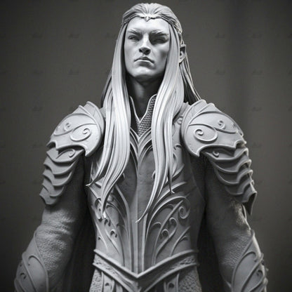 1/24 resin figures model Fantasy Forest King Unassembled Unpainted