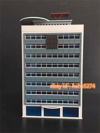 1/144 150 Police Station Building Scene Railway Station Plastic Model Toy 9.6''
