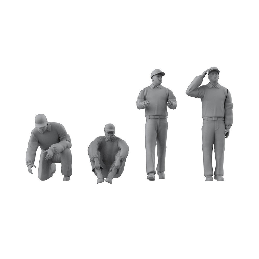 Yao's Studio SSCR144015 1/144 Model Upgrade Parts US Navy Sailors