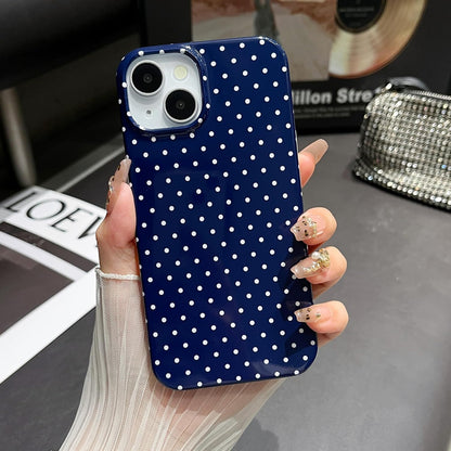 for Iphone 13 Case Polka Dot Phone Cases Aesthetic Design Trendy Simple Case Sli
