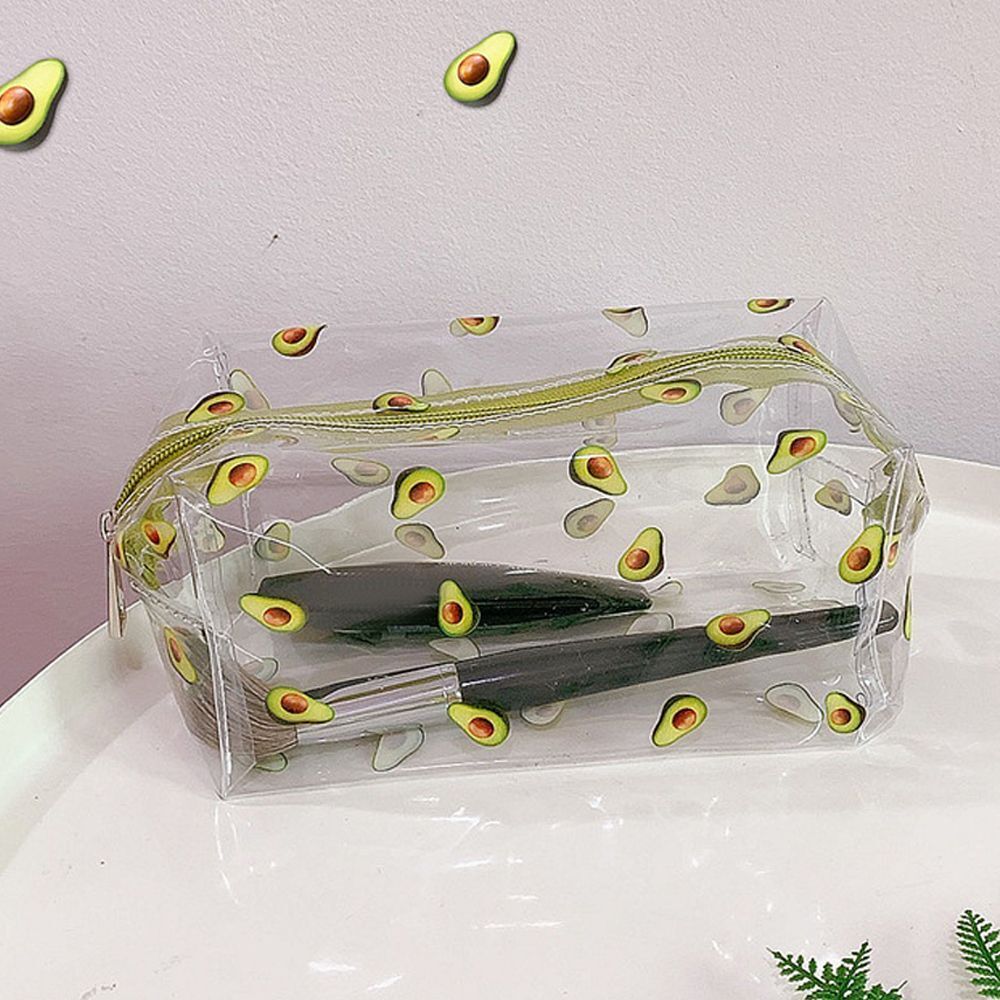 Clear Cosmetic Bag PVC Transparent Makeup Bag Waterproof Case Zipper Travel Bags