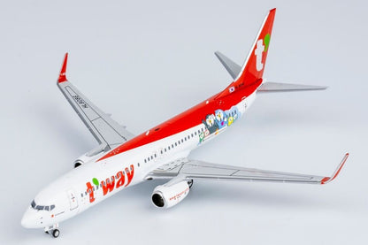 1:400 NG Model TwayAir BOEING 737-800 Passenger Airplane Diecast Aircraft Model
