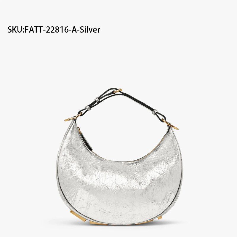 Luxury Moon Letter Tote Clutch Handbags Shoulder Lady Crossbody Bag Half Circle