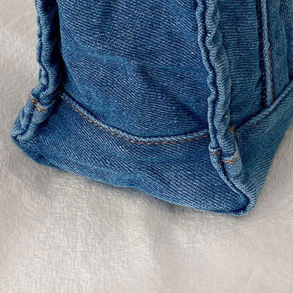 Women Denim Handbag Shoulder Lady Crossbody Bag Tote Messenger Satchel Purse US