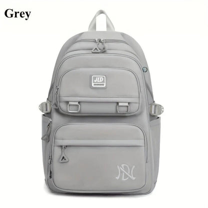 Students Backpack Nylon Double Shoulder Bag Fashion Travel College Bag