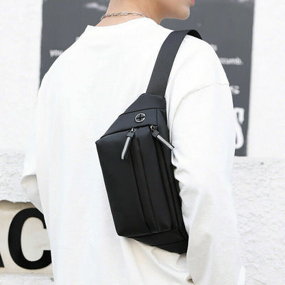 Men Belt Bag Chest Pack Male Waist Bag Sports Pack Men's Travel Shoulder Bags