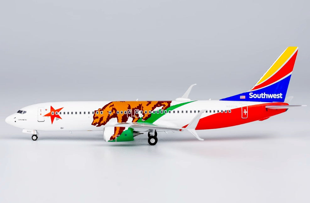 1:400 NG Model Southwest BOEING 737-800 Passenger Aircraft Diecast Plane Model