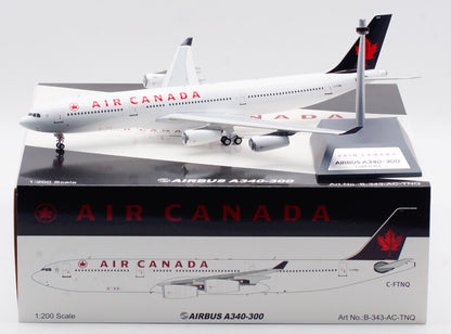 1:200 32CM B-Models AIR CANADA AIRBUS A340-300 Passenger Airplane Diecast Model