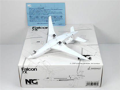 1:200 NG Models Dassault Aviation Falcon 7X Diecast Aircraft Model