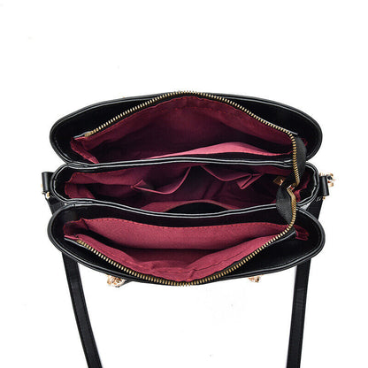Bags Women Leather Handbags Crossbody Purses Shoulder Messenger Satchel Tote