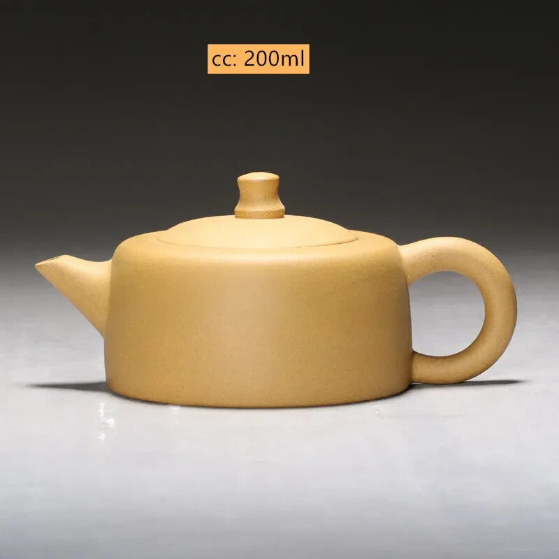 200ml/280ml Yixing Purple Clay Tea Pot Ore Section Kettle Handmade Zisha Teapot